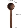 thumbnail image 4 of Black Walnut Coffee Scoop 10g, Long Handle Wooden Measuring Spoon, 4 of 6