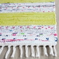 thumbnail image 2 of SAFAVIEH Montauk Cainneach Striped Cotton Area Rug, Ivory/Light Green, 2'3" x 3'9", 2 of 5