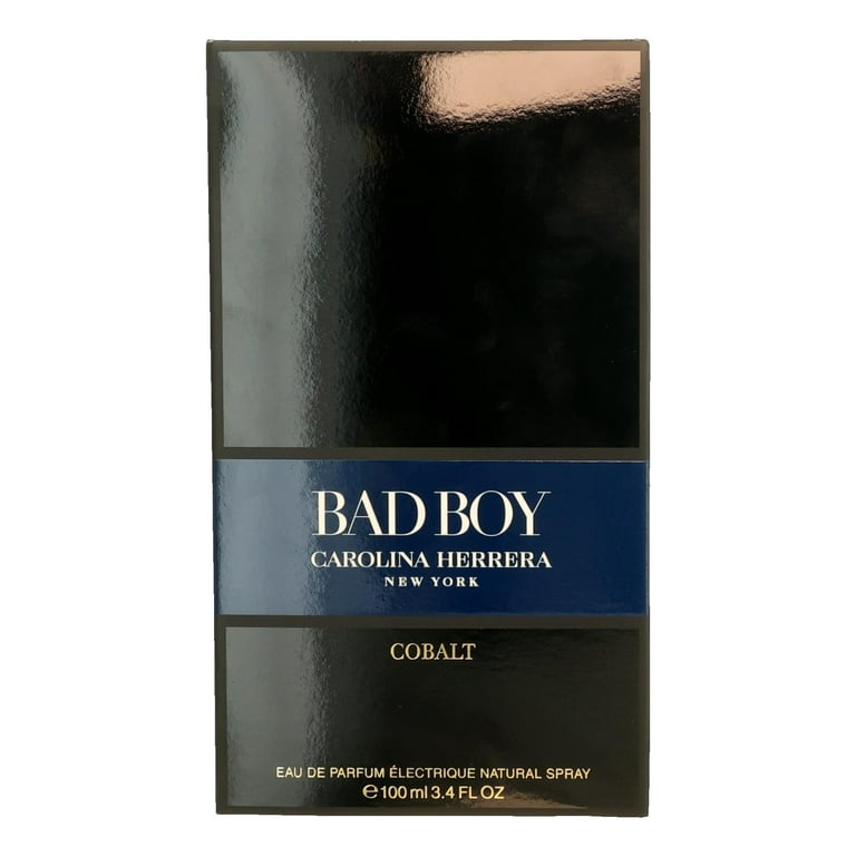 Carolina Herrera Bad Boy Cobalt Electrique, Woody Aromatic Cologne