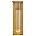 thumbnail image 4 of 28934HB Hinkley Lighting Cecily - 7W LED Outdoor Medium Wall Mount Lantern-16.5 Inch Tall and 5 Inch Wide-Heritage Brass Finish, 4 of 8