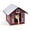 Barn Design, variant on K&H Pet Products Outdoor Kitty House Cat Shelter (Unheated) Olive/Black 19 X 22 X 17 Inches