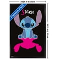 thumbnail image 3 of Disney Lilo and Stitch: Simply Stitch - Pink Shadow Wall Poster, 22.375" x 34" Framed, 3 of 5