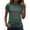 Green 4th of July Top, variant on Women's Fourth of July Top Firework Graphic T-Shirts Soft Comfy Short Sleeve Shirts Cute Crewneck Tee for 250th Anniversary Green M