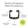 thumbnail image 3 of Recambios para hilo dental Slate, paquete de 20 cabezales de hilo tejido, negro, 3 of 7