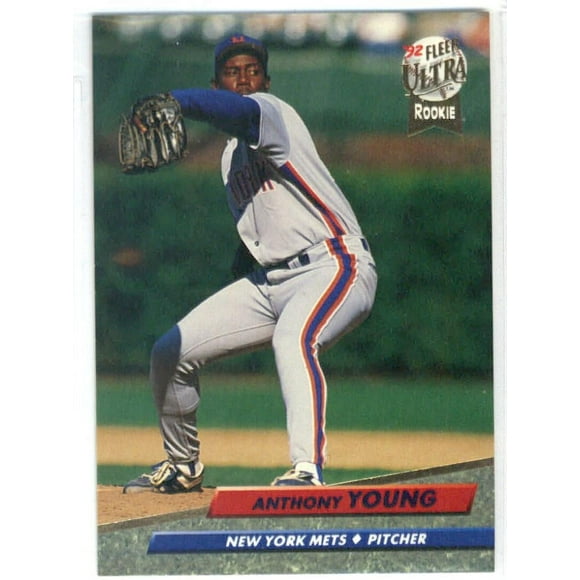 1992 Fleer Ultra Baseball 238 Anthony Jeune New York Mets