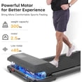 thumbnail image 2 of Dpforest Desk Exercise Treadmill,Walking Pad Running Area 35"*15",Speed Range 0.6-3.8 mph,Under Desk Treadmill with Remote, 2 of 8
