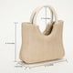 thumbnail image 2 of Bolsa Moda damas casual verano playa vacaciones camping de almacenamiento (beige) Ehuebsd  Para Estrenar, 2 of 8