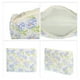 thumbnail image 3 of 1 Pc Bolsa de Maquillaje Mediana Acolchada para Mujeres, Duradera, para Vacaciones, Viajes y Gimnasio, Color Azul Verde, Algodón, 3 of 3