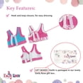 thumbnail image 3 of Emily Rose 18-Inch Doll Clothing Accessories 6-Piece Underwear Set, 3 of 8