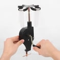 thumbnail image 4 of QIFULL Plastic Sample Test Tubes Hand Crank Centrifuge Black Students High School Education 1Pack, 4 of 7