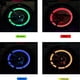 thumbnail image 2 of Paquete de 4 luces LED para rueda de bicicleta, 4 colores, tapas de válvula LED impermeables para rueda delantera y trasera, luces de seguridad LED para rueda de bicicleta, 2 of 5