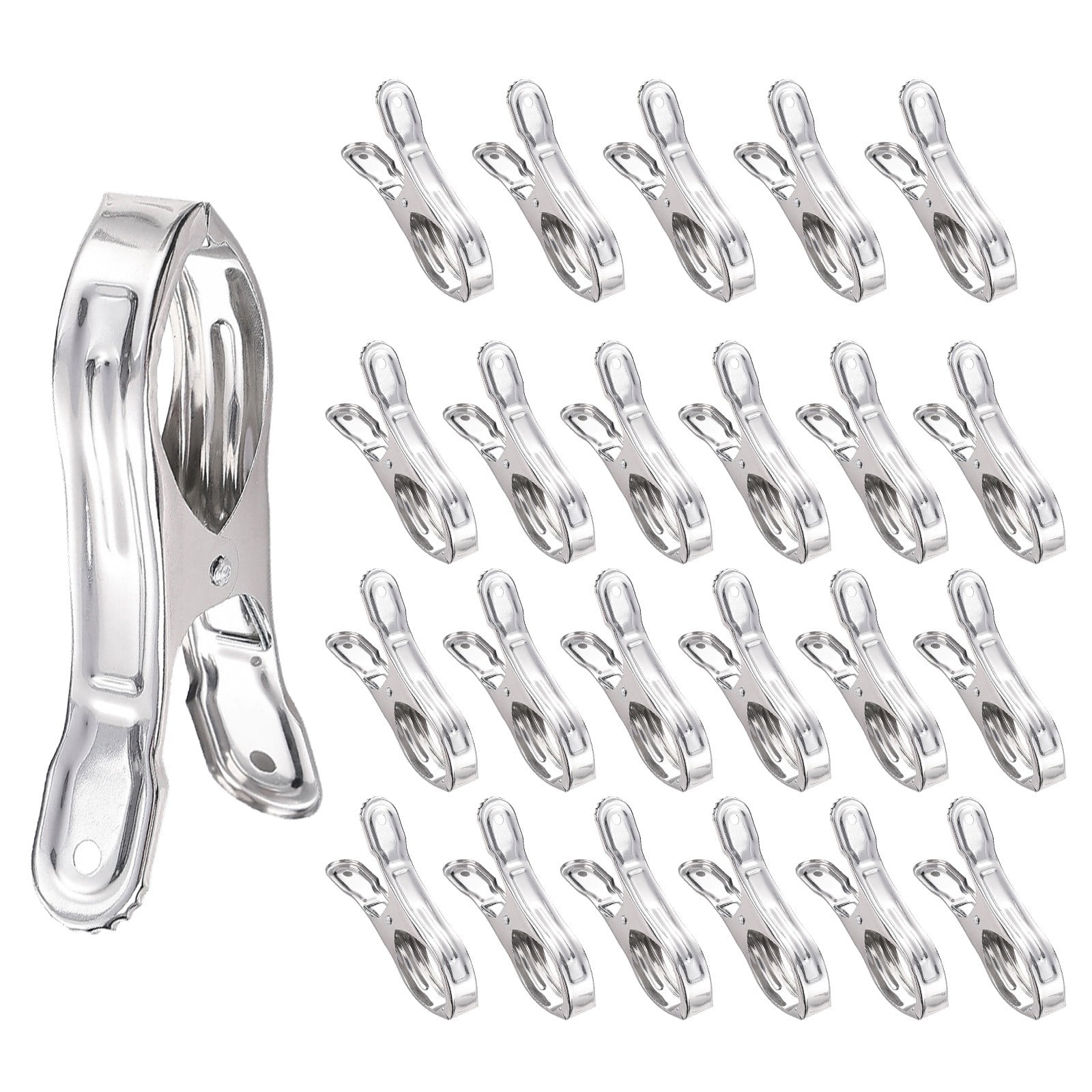 Fule Stainless Steel Pool Cover Clip Large Metal Beach Towel Clip
