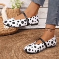 thumbnail image 5 of OKBOP Womens Round Toe Flats Shoes Comfortable Buckle Strap Casual Work Shoes, 5 of 5