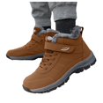 thumbnail image 6 of YLYL Boots for Women Low Stacked Heel Winter Waterproof Slip Resistant Cold Weather Shoes, 6 of 6