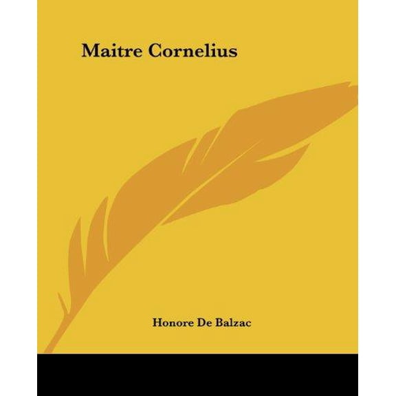 Maitre Cornelius (Paperback)