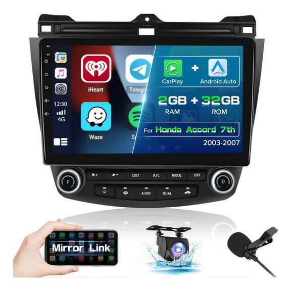 Torovo Car Radio Stereo honda accord 2003 - 2007 Android Carplay GPS 2 32G