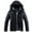 Y-Black7526, variant on ANINEO Men Plus Size Winter Coats Ski Snow Jacket Warm Wool Jacket Raincoat With Multiple Pockets Long Sleeve Solid Color Male Outwear