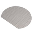 thumbnail image 1 of Mantel individual semicírculo Posavasos de Alfombril de cuenco Resistente al calor No se decolora, no mancha, no se enmohece, rápidamen Raya gris Macarena  Tabla de semicírculo Mantel individual, 1 of 8