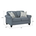 thumbnail image 4 of Furniture Classics 8-020-A330V16 Classic Cottage Blue Loveseat, 4 of 7