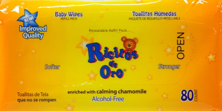 ricitos de oro wipes