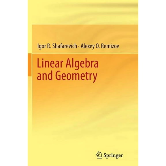 Linear Algebra and Geometry, (Paperback)