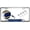 Silver, variant on BestLicensePlateFrames USA Patriotic Narrow Top License Plate Frame with Thin Blue Line Insert and Caps, Black Aluminum