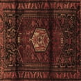 thumbnail image 1 of Ahgly Company Indoor Square Persian Brown Traditional Area Rugs, 7' Square, 1 of 4