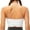 White, variant on Sngxgn Women's Bralette Cotton Bra Top Gym Activewear Bra(Black,XL)