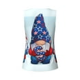 thumbnail image 5 of Gaeub Cute Gnomes in USA1 Women's Workout Tank Tops Lightweight Sleeveless Shirts for Women for Athletic Running Tennis Yoga - Large, 5 of 9