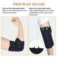 thumbnail image 4 of SUWU Tennis Elbow Support and Braces with 2 Removable Metal Splints for Women & Men,Elbow Brace for Tendonitis and Tennis Elbow Relief,Arm Brace Compression Sleeve, 4 of 7