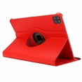 thumbnail image 1 of Pour iPad 2021 Étui 12.9 Étui pour Tablette Support en Cuir Rotatif à 360 Housse de Protection pour iPad Pro 12 9 Étui 2022 2021 2020 2017 2015 Rouge iPad 12.9 2020 4th, 1 of 6