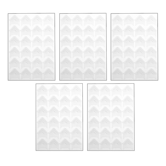 Masteelf 120pcs Self Adhesive Photo Corners for Scrapbooking Creative White Paper Material DIY Use