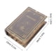 thumbnail image 2 of Caja de libros falsa, caja de almacenamiento vintage con forma de libro, caja de almacenamiento de libros antiguos del oeste, 2 of 7