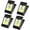 4, variant on Clip on Solar Lights Outdoor, 2026 New Solar Powered LED Security Lamp, Waterproof & Heatproof Wall Light for Fence, Deck & Gutter, Dusk to Dawn
