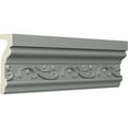 thumbnail image 2 of Ekena Millwork 4 1/2"H x 1 1/2"P x 94 3/8"L (4 5/8" Repeat) Tristan Chair Rail, 2 of 6