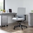 thumbnail image 5 of HON Basyx Biometryx Commercial-Grade Fabric Upholstered Task Chair, Grey, 5 of 15