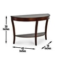 thumbnail image 5 of Troy Wooden Sofa Table in Cherry Brown Finish, 5 of 7