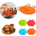 thumbnail image 2 of Silicone Bakeware Sling Lifter Heat Resistant Meat Lifter Turkey Steamer Rack фк W7I9, 2 of 7