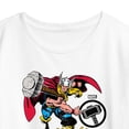 thumbnail image 3 of Marvel Thor - Collegiate - Women's Short Sleeve Graphic T-Shirt, 3 of 5