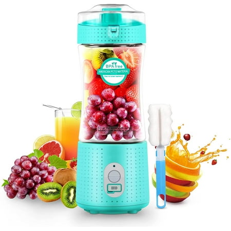 

Portable Blender Juicer Cup Travel Blender Bottles with USB Rechargeable for Shakes and Smoothies Handheld Use in Sports Gym Outdoors