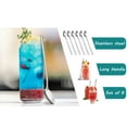 thumbnail image 3 of Stylish Tableware Ice Tea Spoons Long Handle Coffee Spoons Stainless Steel Stirring Tea Spoons Ideal for Beverages and Desserts, 3 of 4