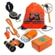 thumbnail image 1 of 6pcs-set Juego de aventuras al aire libre Binoculares para niños Lupa Juego de aventuras para niños // kaili Sencillez, 1 of 5