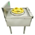 thumbnail image 2 of 12.2" LPG and Natural Gas Chamber Single Burner Open Style Commercial Gas Wok Gas Stove with Baffle, 2 of 13