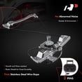 thumbnail image 5 of A-Premium Power Electric Window Regulator with Motor Compatible with Chevrolet Cobalt 2005-2010 Pontiac G5 2007-2010 Front Left Driver Side, 5 of 8