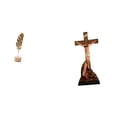 thumbnail image 1 of Escultura De Hoja De Metal Abstracta Nórdica, Figura Y Adorno Religioso Sagrado De Jesús, Artesanías, Estatua De La Madre María Para Mesa, Fiesta, Hogar, Dormitorio, 1 of 8