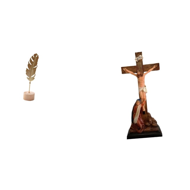 Escultura De Hoja De Metal Abstracta Nórdica, Figura Y Adorno Religioso Sagrado De Jesús, Artesanías, Estatua De La Madre María Para Mesa, Fiesta, Hogar, Dormitorio