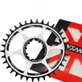 thumbnail image 1 of VXM Aluminum Alloy Mountain Bike Chainring - GXP Direct Mount Elliptical Single Chainring with 3mm Offset, 32T/34T/36T Options for Enhanced Power Transfer and Reduced Chain Wear, Lightweight &, 1 of 6