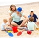 thumbnail image 3 of Juego de 3 palas de arena grandes para playa, 3 unidades, kit de herramientas de jardín gigante, pala de arena resistente para niños al aire libre para encontrar tesoros, caja de arena ABS duradero, 3 of 6