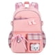 thumbnail image 3 of Mochila ortopédica de alta capacidad con lazo para niñas adolescentes, morral escolar con colgante de dibujos animados, 2 tamaños, novedad de 2023, 3 of 4