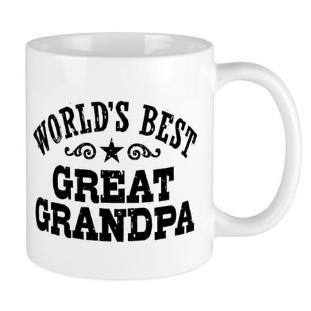 CafePress - World's Best Great Grandpa Mug - Unique Coffee Mug, Coffee Cup